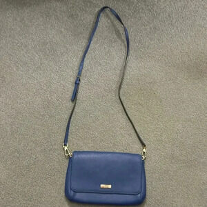 Kate Spade Blue Crossbody Bag with additional chain strap